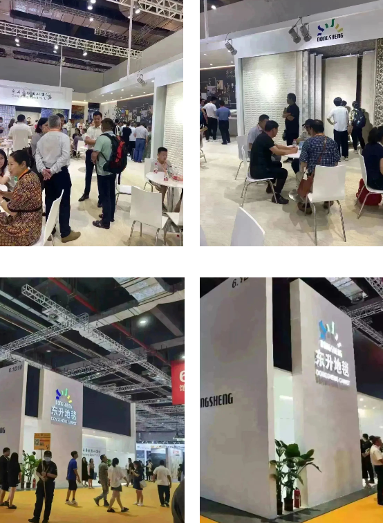 2023DOMOTEX展會圓滿收官，東升地毯大放異彩