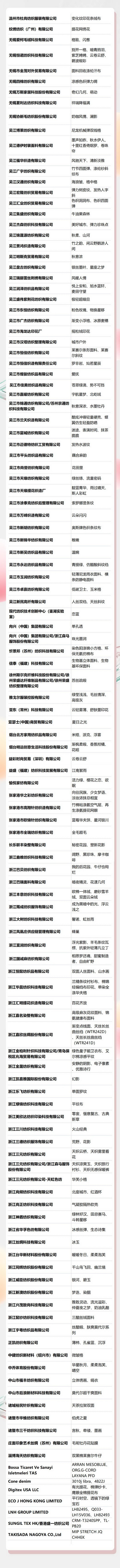 重磅揭曉！第50屆（2024/25秋冬）中國流行面料入圍評審獲獎名單公布！