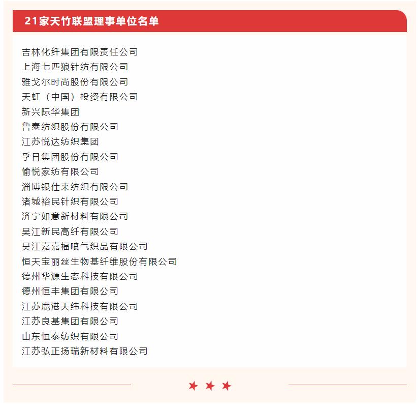 天竹聯(lián)盟再次擴(kuò)容，新增理事單位21家會員單位19家