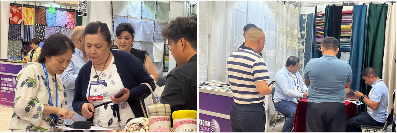 46家企業(yè)組團參展！柯橋首個中亞紡織展在烏茲別克斯坦舉行