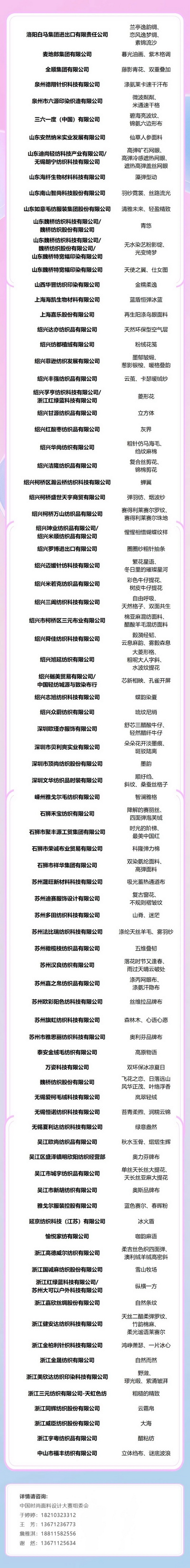 重磅出爐！2025中國時(shí)尚面料設(shè)計(jì)大賽獲獎(jiǎng)名單